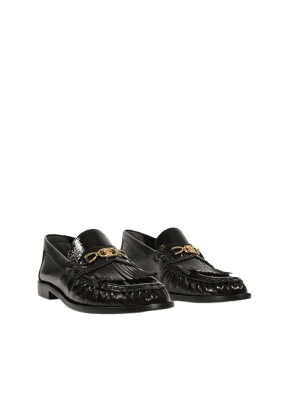 Mocassim Mocashop Couro Preto - Schutz