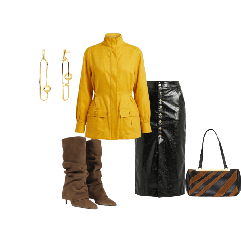 Look Dramático para Festa com amigos