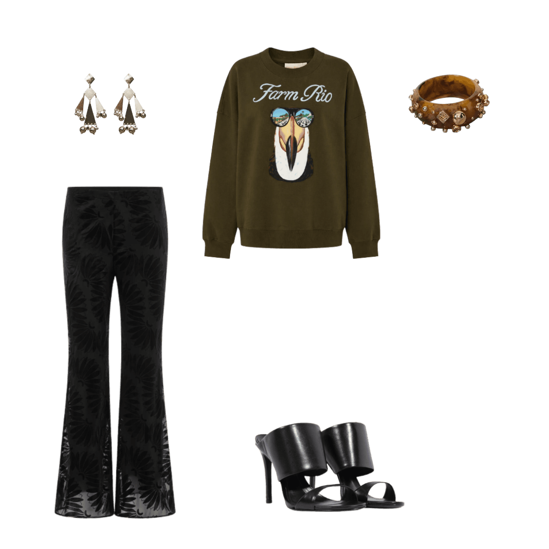 Look Dramático para Trabalho no escritório