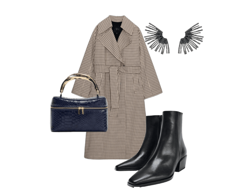 Look Dramático para Festa com amigos