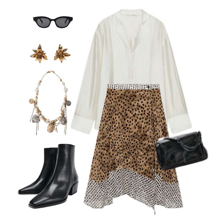 Look Magnético para Festa com amigos