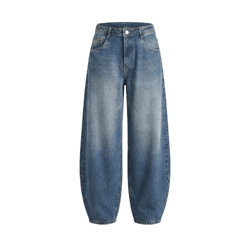 calça barrel jeans
