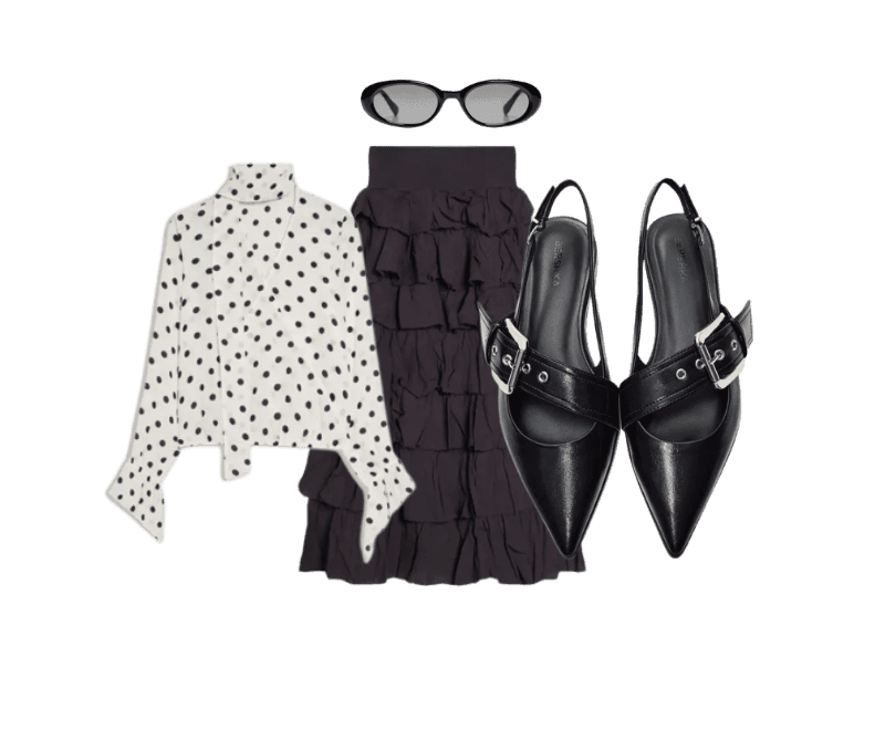 Look Dramático para Festa com amigos