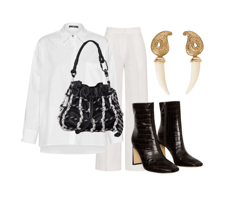 Look Dramático para Festa com amigos