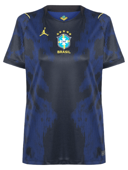 Camisa Brasil Jordan II 2026/27 Torcedora Pro Feminina