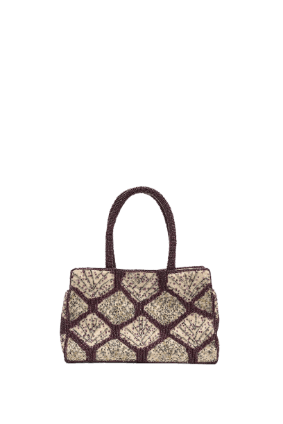 BOLSA SHOPPER COM BRILHOS E LANTEJOULAS