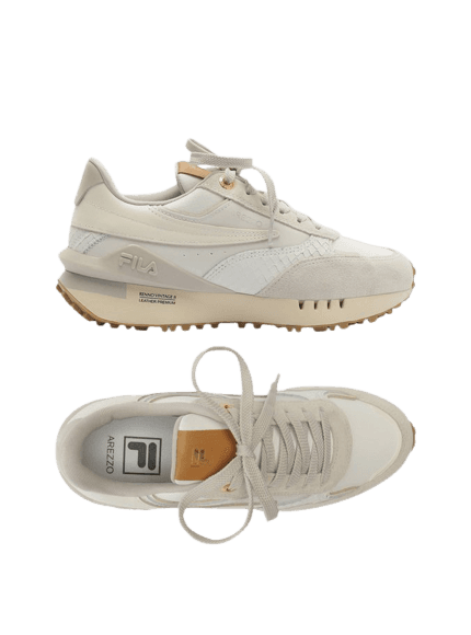 Tênis Branco Solado Esportivo Suede Fila