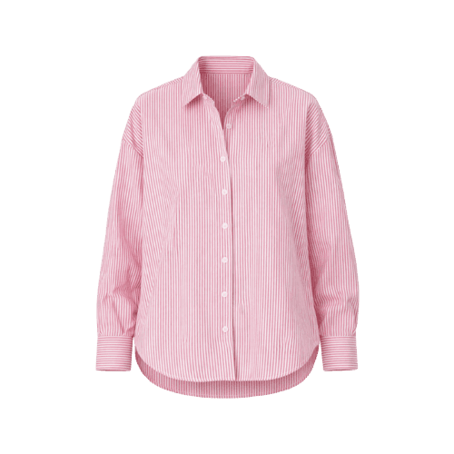 Camisa Listrada Vermelha