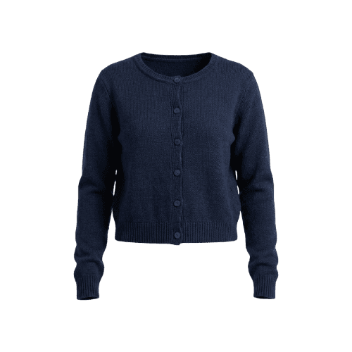 Cardigan Feminino de Tricot Mindset Azul