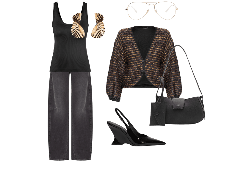 Look Contemporâneo para Trabalho no escritório