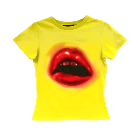 camiseta amarela