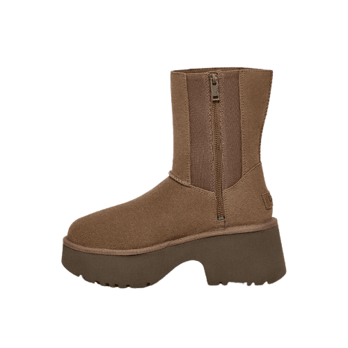 Bota UGG Classic Twin Seam New Heights Marrom