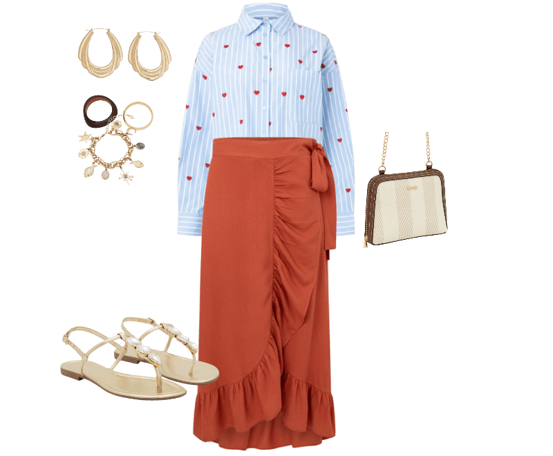 Look Romântico para Date