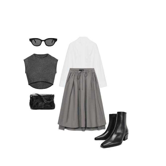 Look Dramático para Festa com amigos