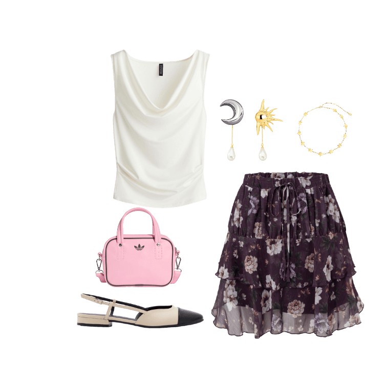 Look Romântico para Trabalho no escritório