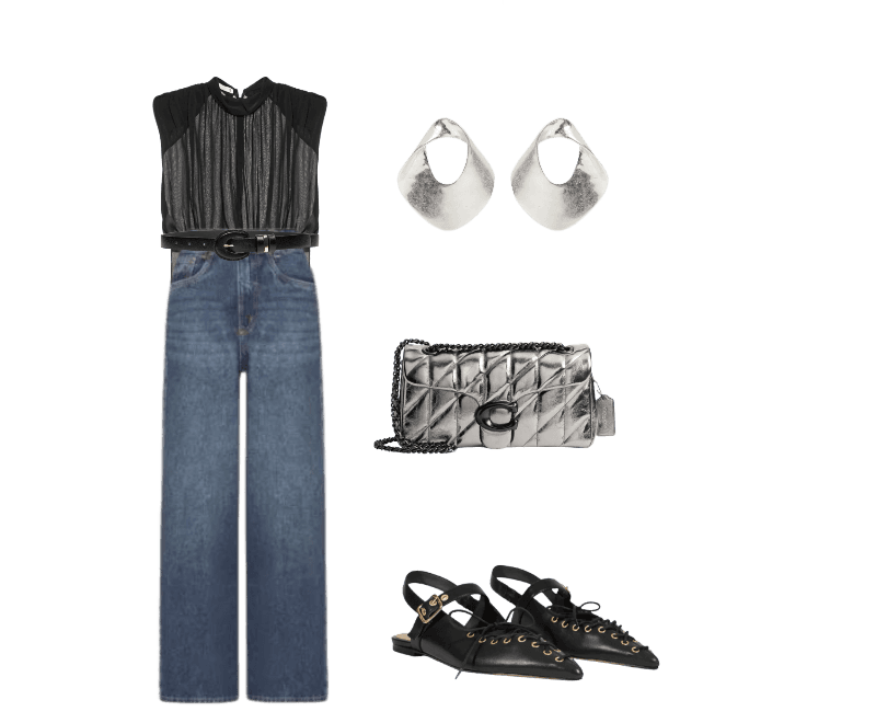 Look Dramático para Faculdade