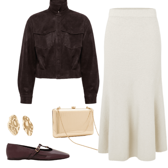 Look Dramático para Festa com amigos