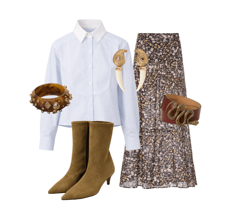 Look Romântico para Evento corporativo