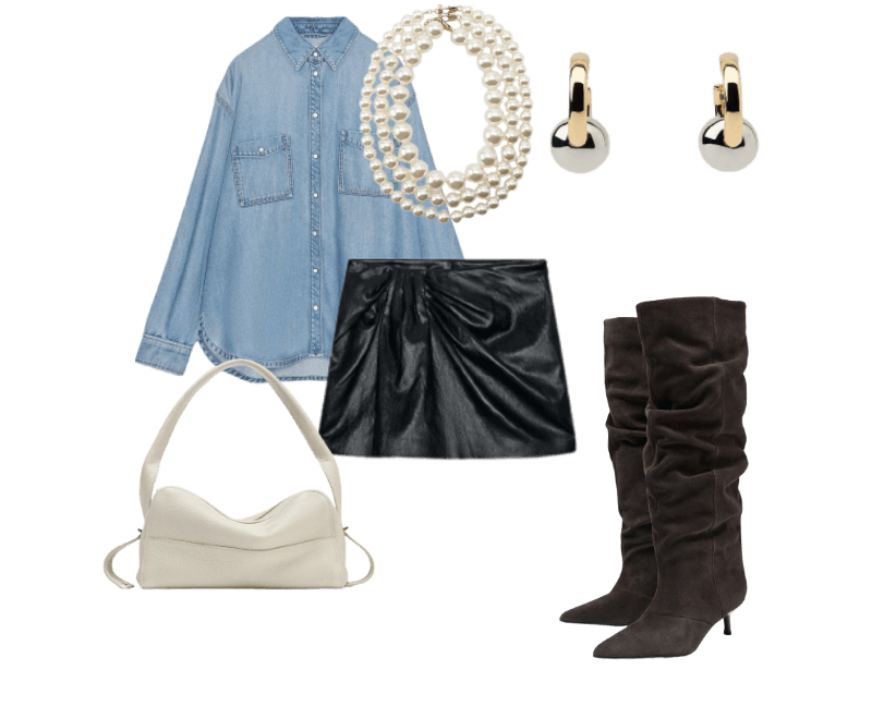 Look Dramático para Festa com amigos