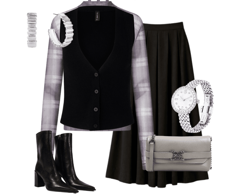 Look Dramático para Saída no dia a dia