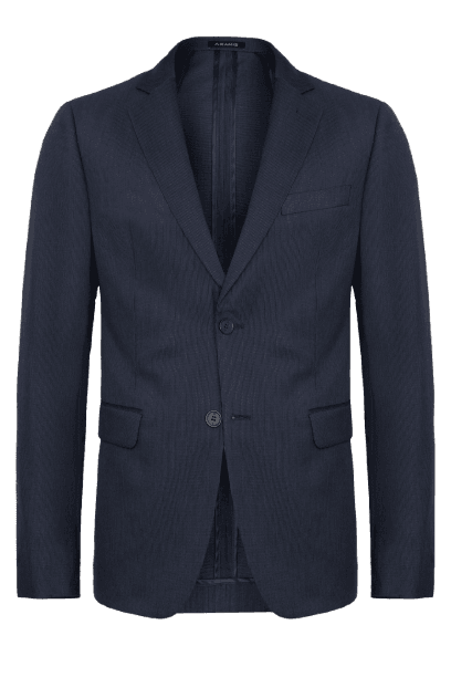 Costume Super Slim Mini Xadrez Marinho
