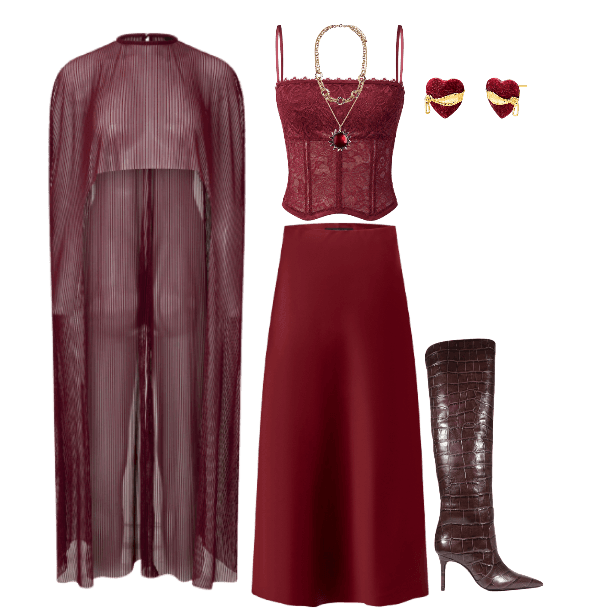 Look Magnético para Festa com amigos
