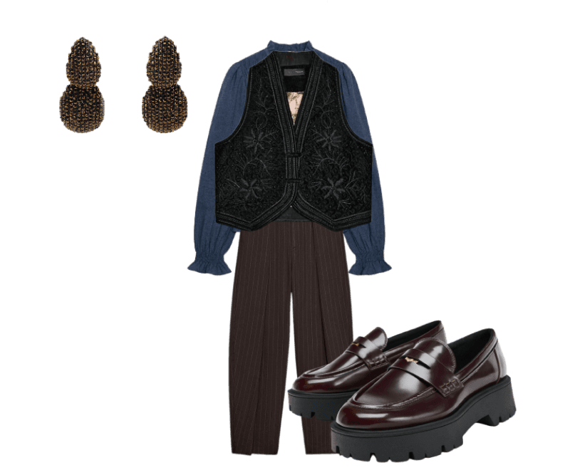 Look Contemporâneo para Trabalho no escritório