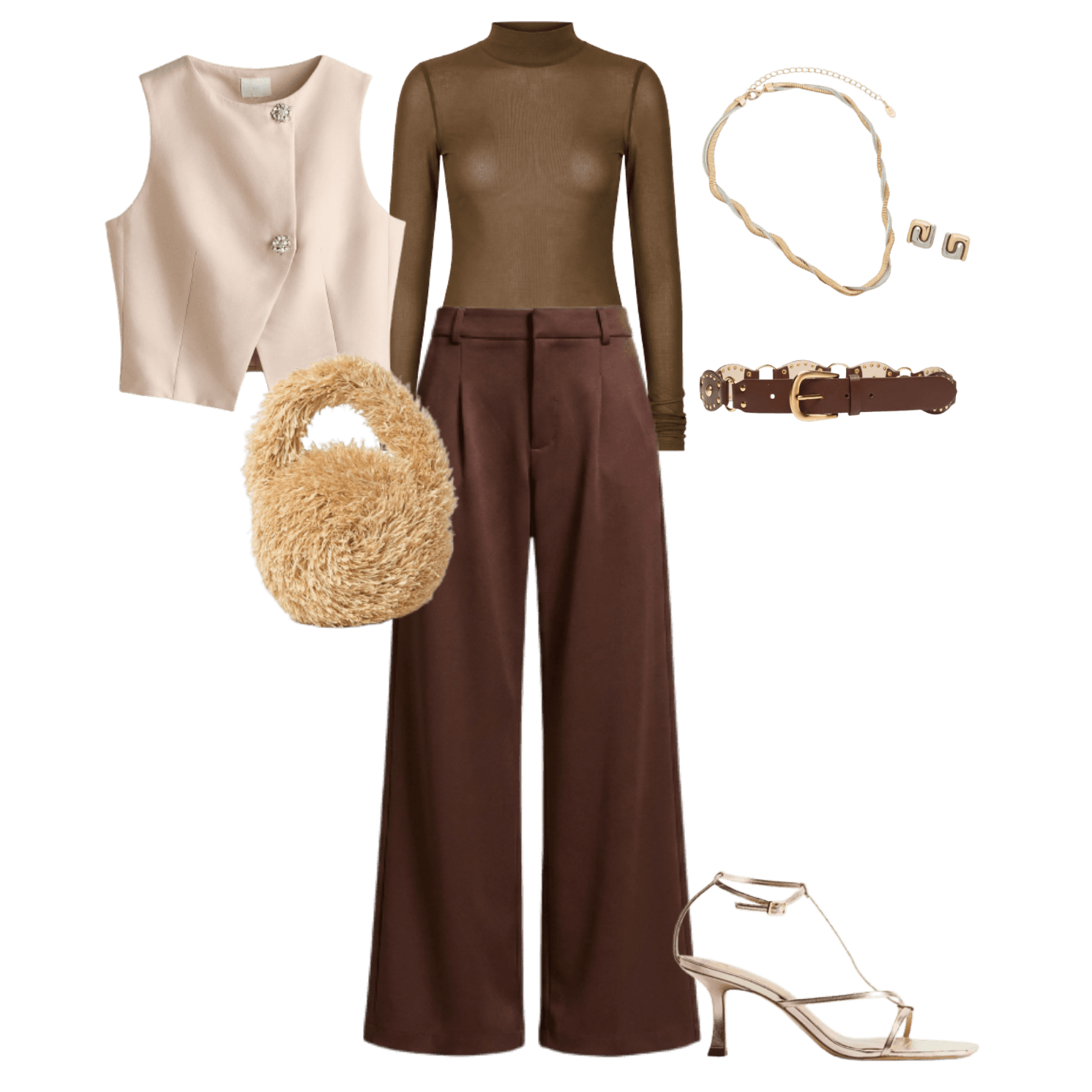 Look Dramático para Festa com amigos