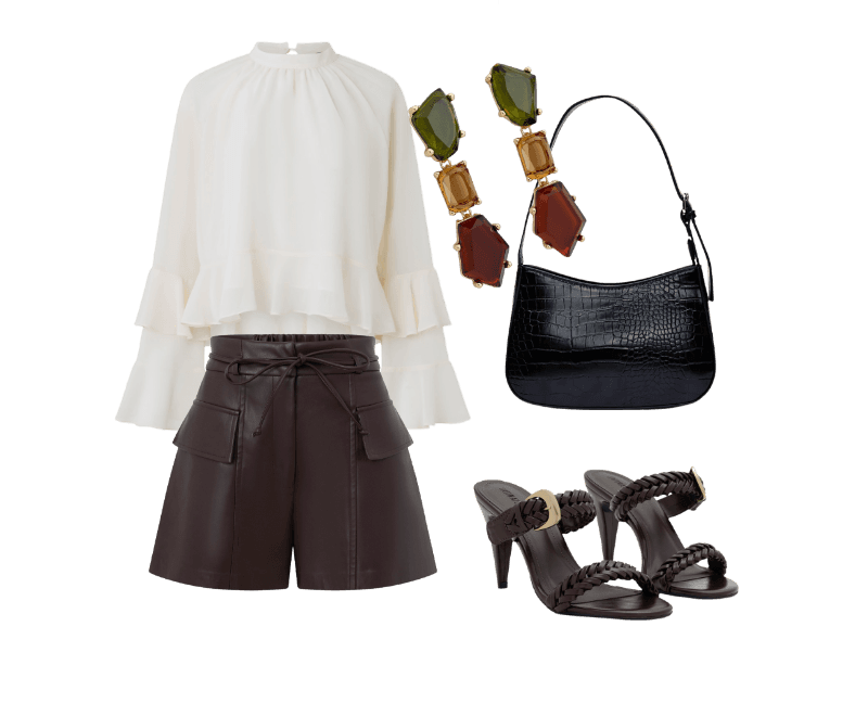 Look Dramático para Festa com amigos