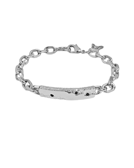 Pulseira Journey Brave Prateada