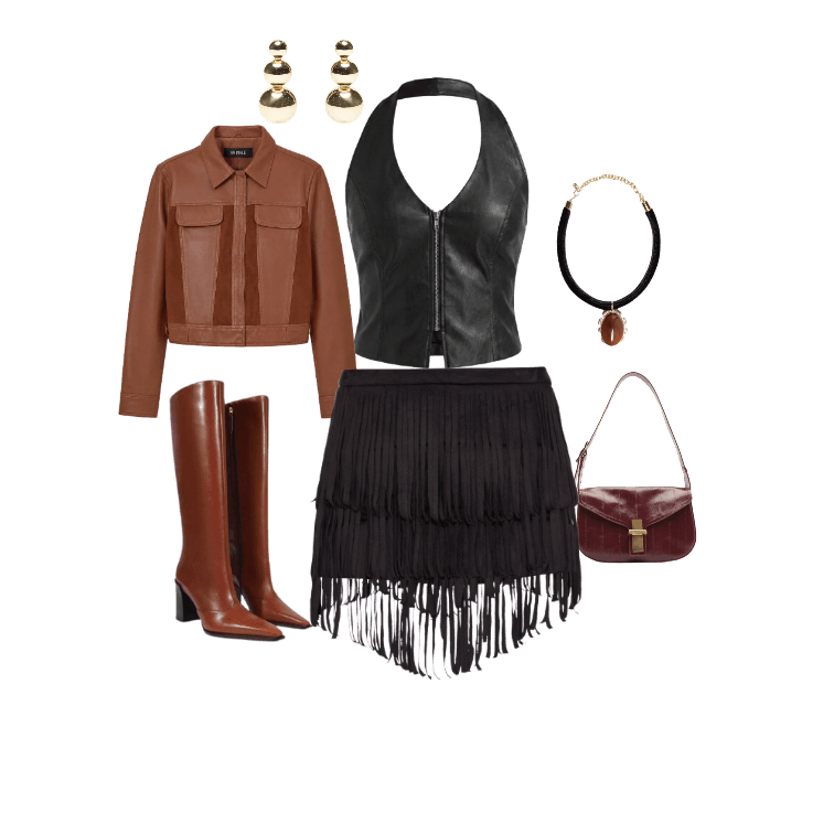 Look Magnético para Festa com amigos