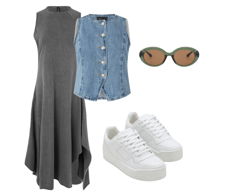 Look Esportivo para Almoço com familia