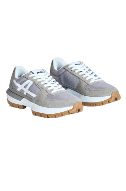 Tênis Step Runner X Approve Cinza e Branco