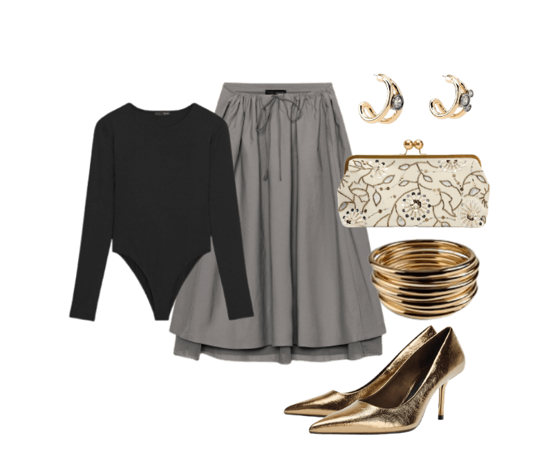 Look Dramático para Date