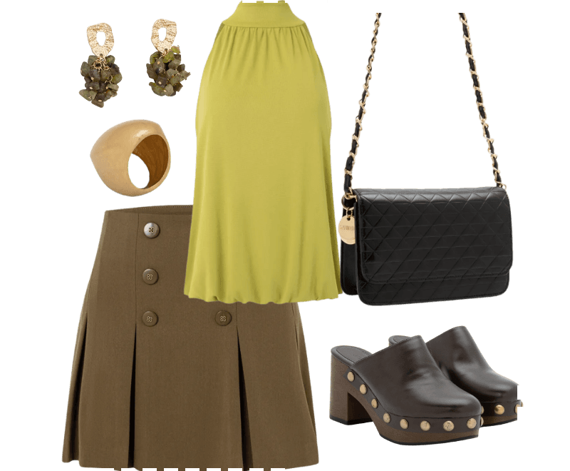 Look Dramático para Faculdade