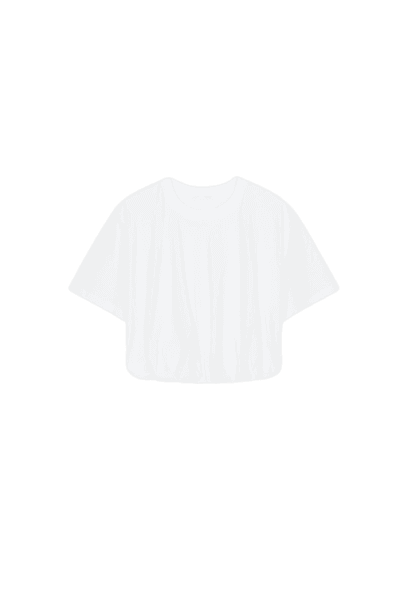 CAMISETA CROPPED ABALONADA