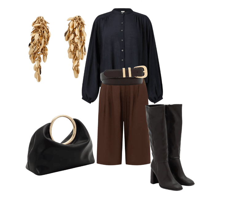 Look Dramático para Trabalho no escritório