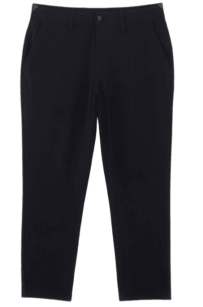 Calça Básica Slim Cropped Alfaiatada com Elastano Pret