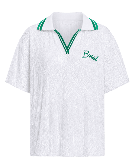 Blusa Brazilian | Paetês Azul e Verde