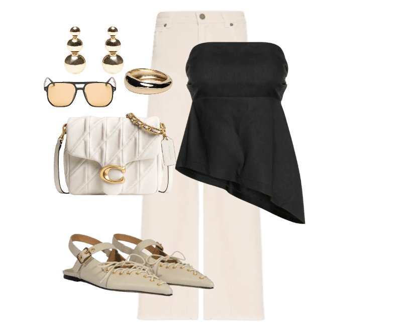 Look Dramático para Festa com amigos