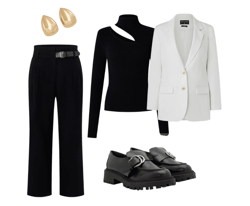 Look Dramático para Evento corporativo