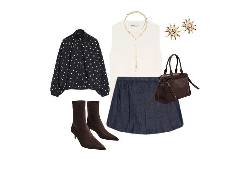 Look Magnético para Festa com amigos