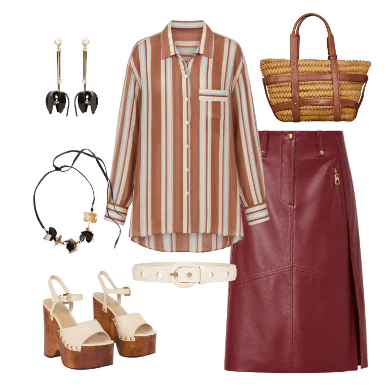 Look Dramático para Almoço com familia