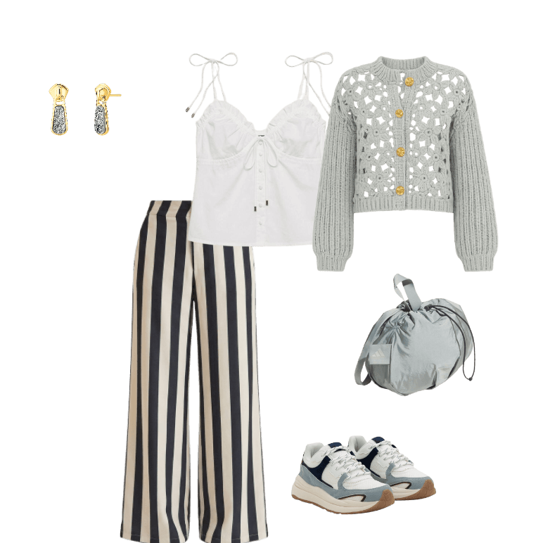 Look Dramático para Trabalho em casa