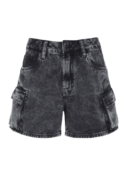 Shorts Evasê Pamplona Black John John Feminino