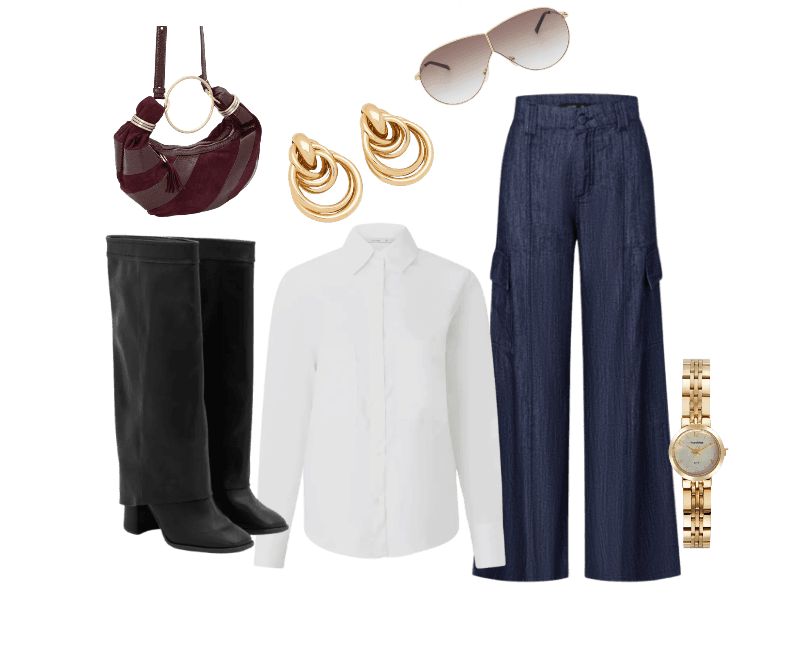 Look Dramático para Festa com amigos