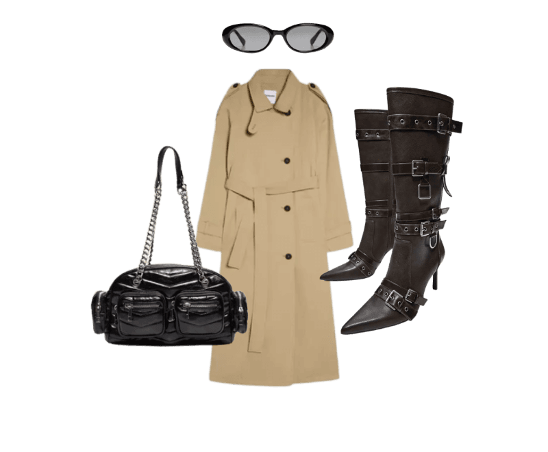 Look Dramático para Festa com amigos