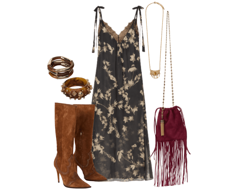 Look Dramático para Festival