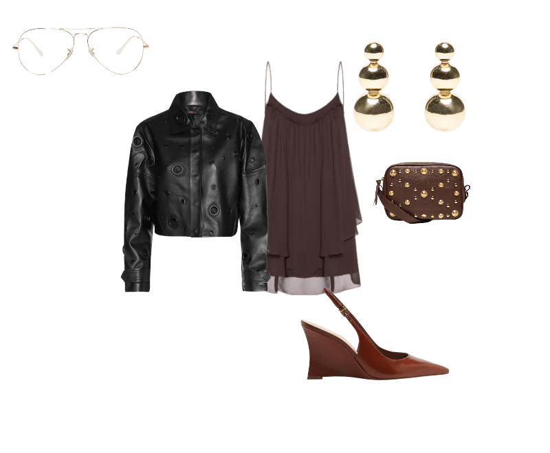 Look Dramático para Trabalho no escritório,Date,Saída no dia a dia