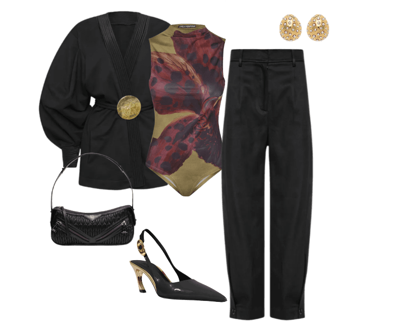 Look Dramático para Evento corporativo